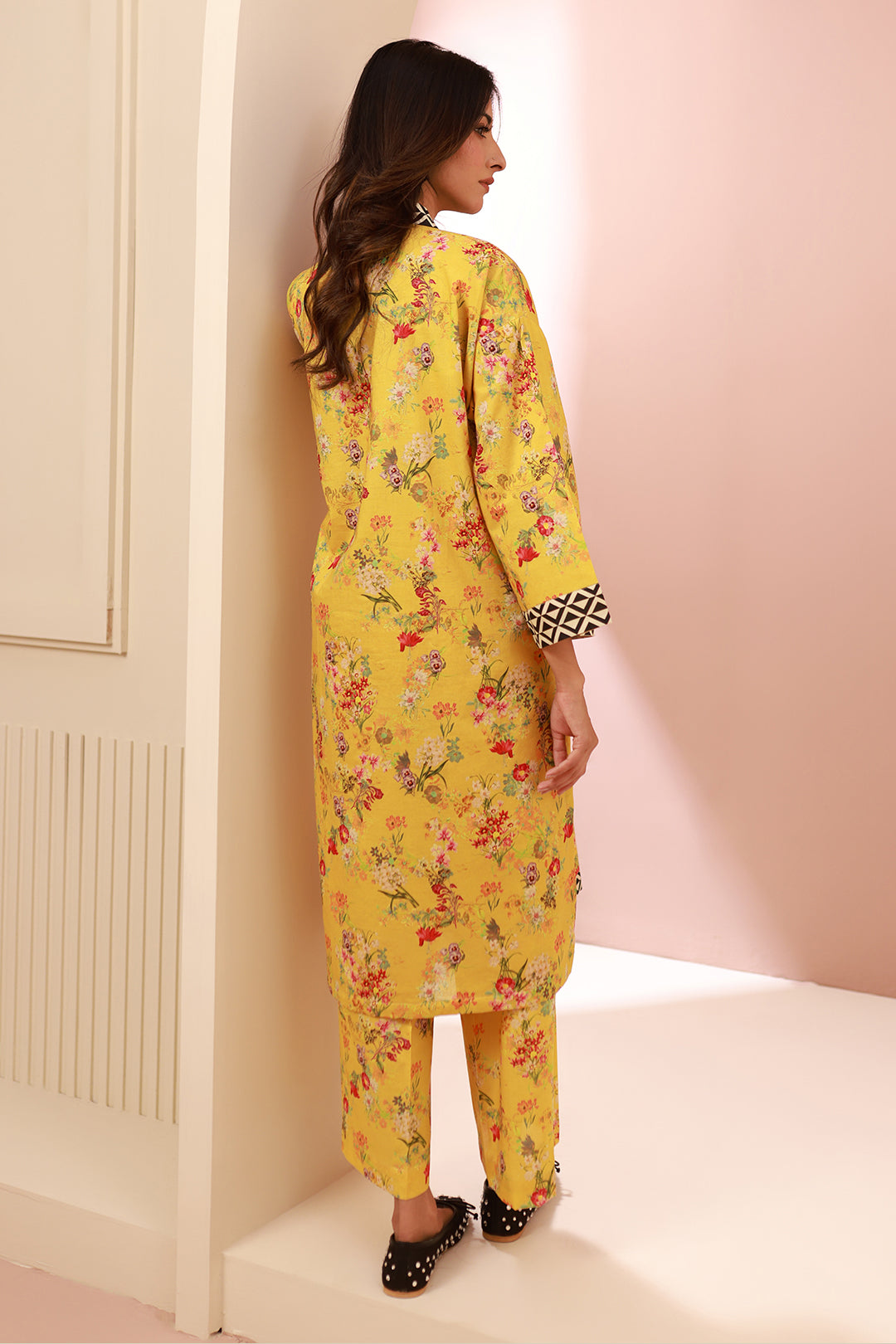 Zellbury | Unstitched 2 Piece Cambric | Shirt Shalwar - 0609 - by - Libasekhas UK - Registered Vendor of : Zellbury Women - 100% Original Designer Dresss