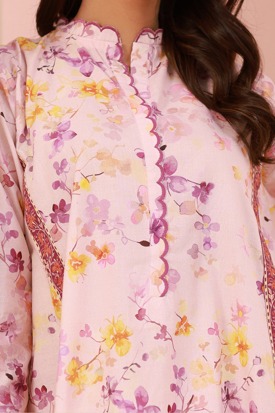 Zellbury | Unstitched 2 Piece Cambric | Shirt Shalwar - 0610 - by - Libasekhas UK - Registered Vendor of : Zellbury Women - 100% Original Designer Dresss