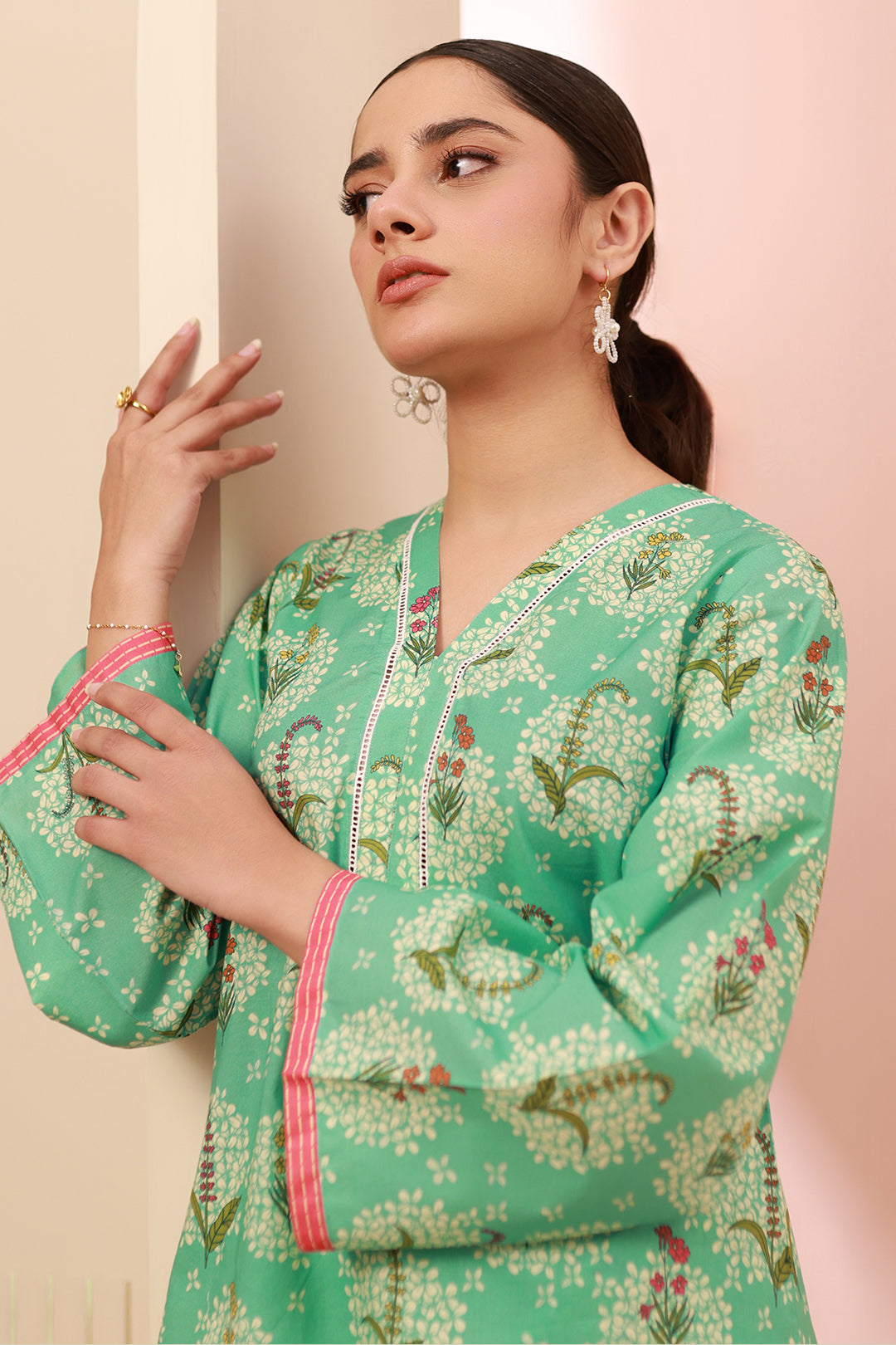 Zellbury | Unstitched 2 Piece Cambric | Shirt Shalwar - 0612 - by - Libasekhas UK - Registered Vendor of : Zellbury Women - 100% Original Designer Dresss
