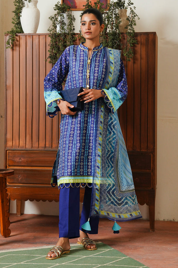 Zellbury | Unstitched 3 Piece Cambric | Shirt Shalwar Dupatta - 0031 - by - Libasekhas UK - Registered Vendor of : Zellbury Women - 100% Original Designer Dresss