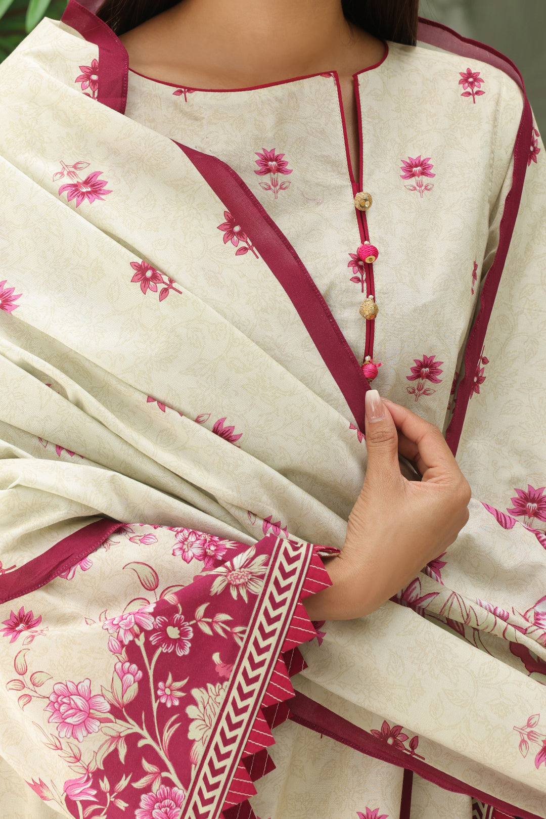 Zellbury | Unstitched 3 Piece Cambric | Shirt Shalwar Dupatta - 0040 - by - Libasekhas UK - Registered Vendor of : Zellbury Women - 100% Original Designer Dresss