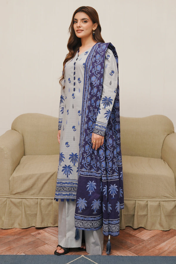 Zellbury | Unstitched 3 Piece Cambric | Shirt Shalwar Dupatta - 0056 - by - Libasekhas UK - Registered Vendor of : Zellbury Women - 100% Original Designer Dresss