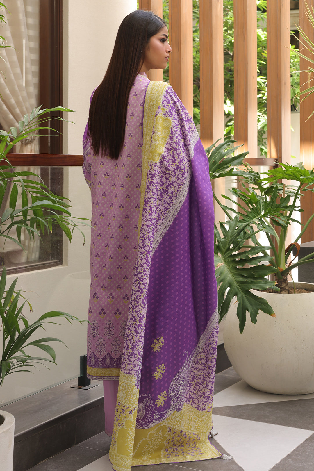 Zellbury | Unstitched 3 Piece Cambric | Shirt Shalwar Dupatta - 0125 - by - Libasekhas UK - Registered Vendor of : Zellbury Women - 100% Original Designer Dresss
