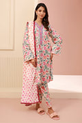 Zellbury | Unstitched 3 Piece Cambric | Shirt Shalwar Dupatta - 0640 - by - Libasekhas UK - Registered Vendor of : Zellbury Women - 100% Original Designer Dresss