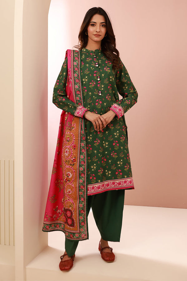 Zellbury | Unstitched 3 Piece Cambric | Shirt Shalwar Dupatta - 0662 - by - Libasekhas UK - Registered Vendor of : Zellbury Women - 100% Original Designer Dresss
