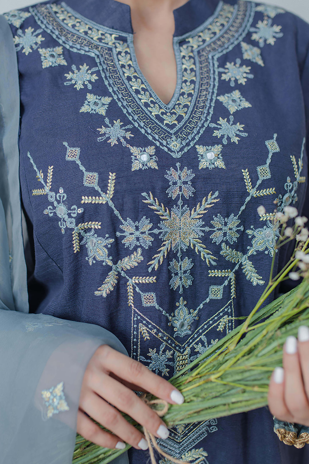 Zellbury | Unstitched 3 Piece Purple | Embroidered Shirt Shalwar Dupatta - 0300 - by - Libasekhas UK - Registered Vendor of : Zellbury Women - 100% Original Designer Dresss