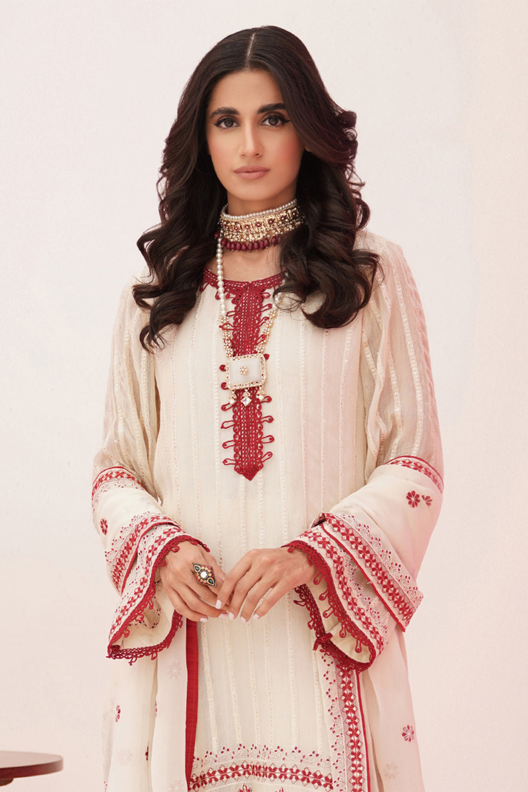 Zellbury | Unstitched 3 Piece Khaddi | Embroidered Shirt Shalwar Dupatta - 0363 - by - Libasekhas UK - Registered Vendor of : Zellbury Women - 100% Original Designer Dresss