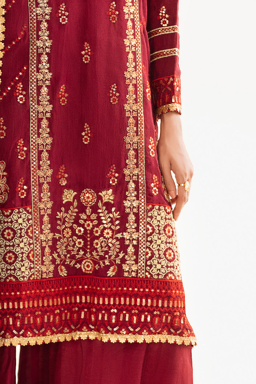 Zellbury | Unstitched 3 Piece Raw Silk | Embroidered Shirt Shalwar Dupatta - 0297 - by - Libasekhas UK - Registered Vendor of : Zellbury Women - 100% Original Designer Dresss