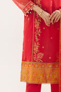 Zellbury | Unstitched 3 Piece Organza | Embroidered Shirt Shalwar Dupatta - 0303 - by - Libasekhas UK - Registered Vendor of : Zellbury Women - 100% Original Designer Dresss