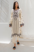 Zellbury | Unstitched 2 Piece Jacquard | Embroidered Shirt Shalwar - 0657 - by - Libasekhas UK - Registered Vendor of : Zellbury Women - 100% Original Designer Dresss
