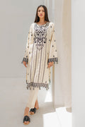 Zellbury | Unstitched 2 Piece Jacquard | Embroidered Shirt Shalwar - 0657 - by - Libasekhas UK - Registered Vendor of : Zellbury Women - 100% Original Designer Dresss