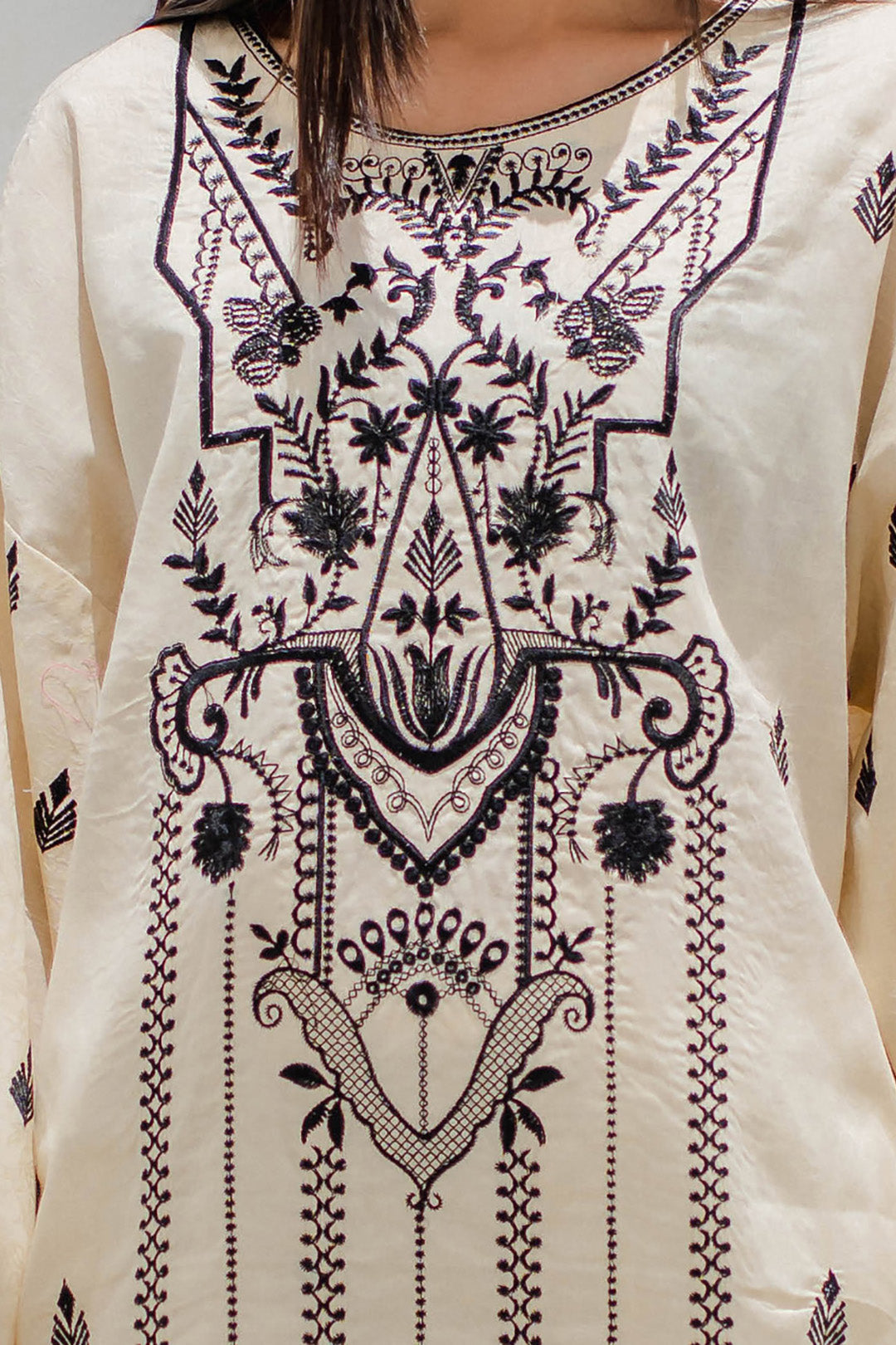 Zellbury | Unstitched 2 Piece Jacquard | Embroidered Shirt Shalwar - 0657 - by - Libasekhas UK - Registered Vendor of : Zellbury Women - 100% Original Designer Dresss