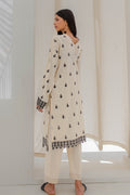 Zellbury | Unstitched 2 Piece Jacquard | Embroidered Shirt Shalwar - 0657 - by - Libasekhas UK - Registered Vendor of : Zellbury Women - 100% Original Designer Dresss