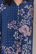 Zellbury | Unstitched 2 Piece Blue | Embroidered Shirt Shalwar - 0672 - by - Libasekhas UK - Registered Vendor of : Zellbury Women - 100% Original Designer Dresss