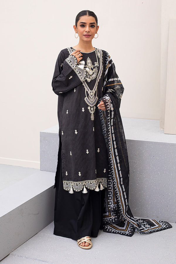 Zellbury | Unstitched 3 Piece Lawn | Embroidered Shirt Shalwar Dupatta - 0190 - by - Libasekhas UK - Registered Vendor of : Zellbury Women - 100% Original Designer Dresss