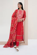 Zellbury | Unstitched 3 Piece Lawn | Embroidered Shirt Shalwar Dupatta - 0195 - by - Libasekhas UK - Registered Vendor of : Zellbury Women - 100% Original Designer Dresss