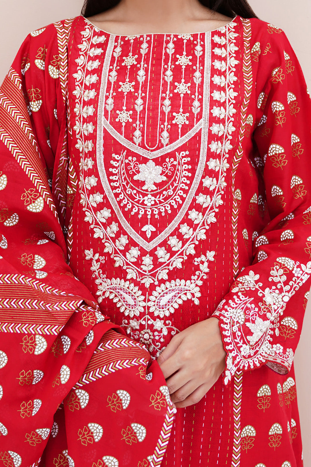 Zellbury | Unstitched 3 Piece Lawn | Embroidered Shirt Shalwar Dupatta - 0195 - by - Libasekhas UK - Registered Vendor of : Zellbury Women - 100% Original Designer Dresss