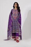 Zellbury | Unstitched 3 Piece Lawn | Embroidered Shirt Shalwar Dupatta - 0196 - by - Libasekhas UK - Registered Vendor of : Zellbury Women - 100% Original Designer Dresss