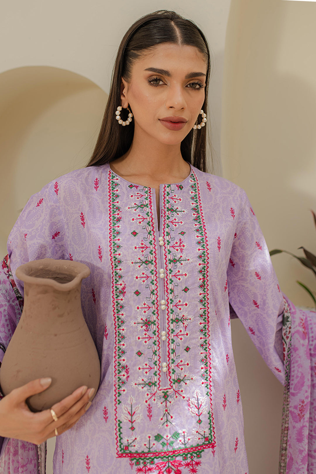 Zellbury | Unstitched 2 Piece Lawn | Embroidered Shirt Dupatta - 1659 - by - Libasekhas UK - Registered Vendor of : Zellbury Women - 100% Original Designer Dresss