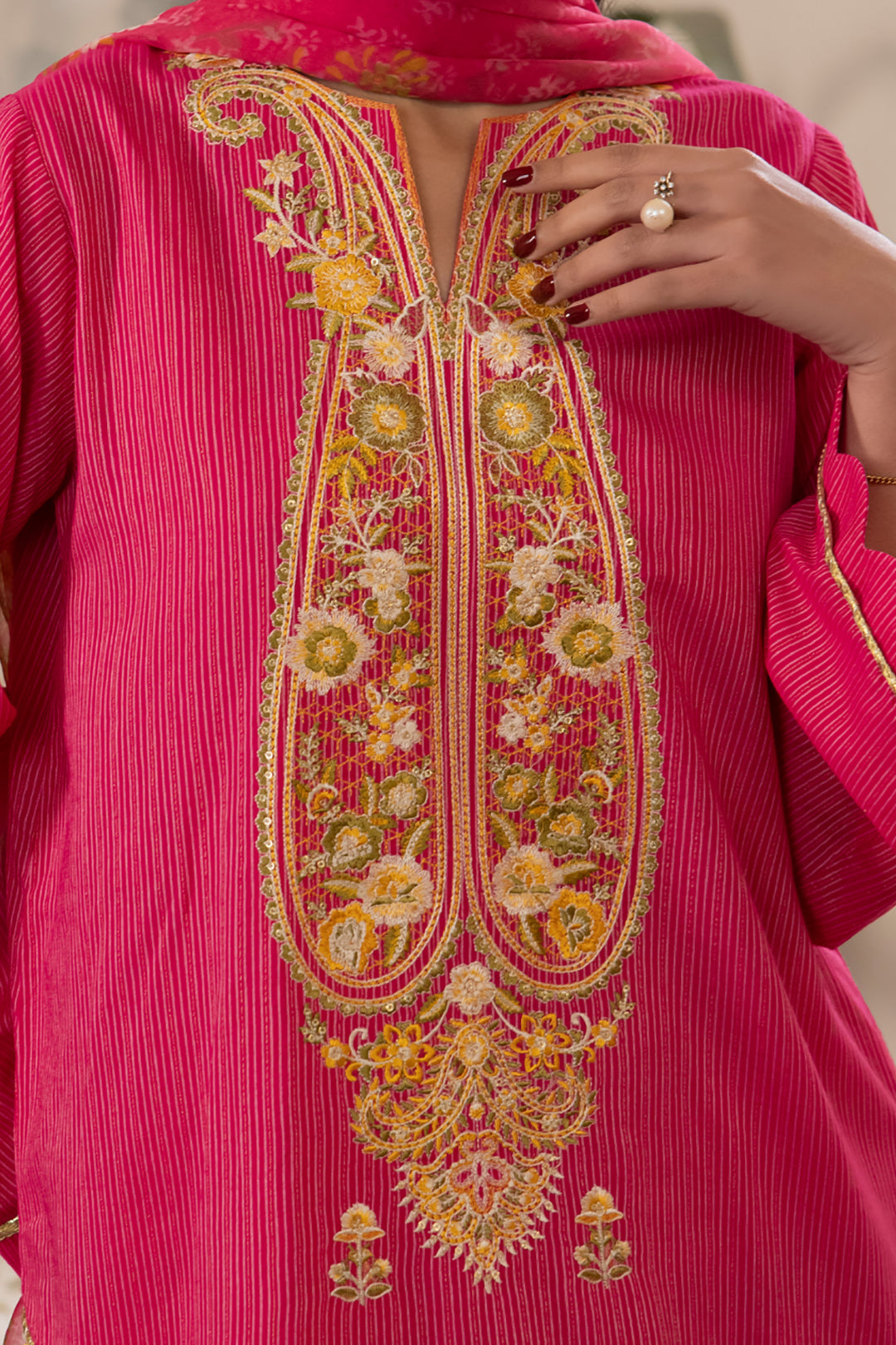 Zellbury | Unstitched 3 Piece Lawn | Embroidered Shirt Shalwar Dupatta - 1116 - by - Libasekhas UK - Registered Vendor of : Zellbury Women - 100% Original Designer Dresss