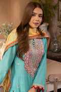 Zellbury | Unstitched 3 Piece Lawn | Embroidered Shirt Shalwar Dupatta - 1146 - by - Libasekhas UK - Registered Vendor of : Zellbury Women - 100% Original Designer Dresss