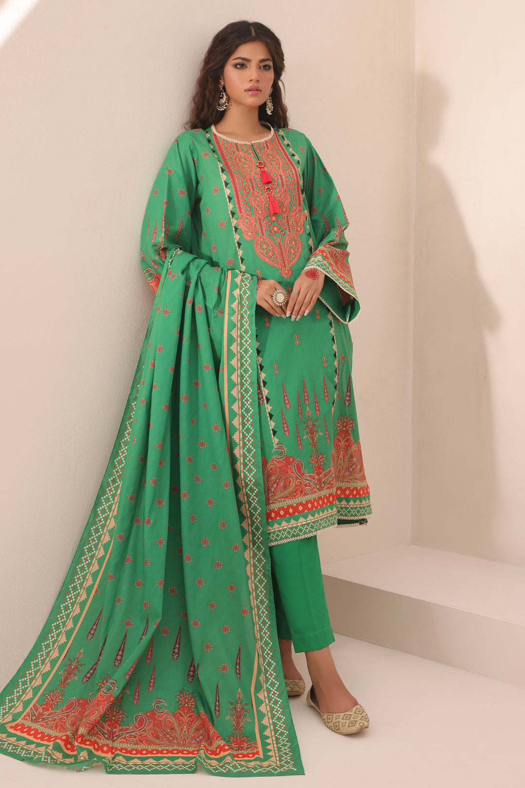 Zellbury | Unstitched 3 Piece Lawn | Embroidered Shirt Shalwar Dupatta - 1247 - by - Libasekhas UK - Registered Vendor of : Zellbury Women - 100% Original Designer Dresss