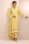 Zellbury | Unstitched 3 Piece Lawn | Embroidered Shirt Shalwar Dupatta - 1261 - by - Libasekhas UK - Registered Vendor of : Zellbury Women - 100% Original Designer Dresss