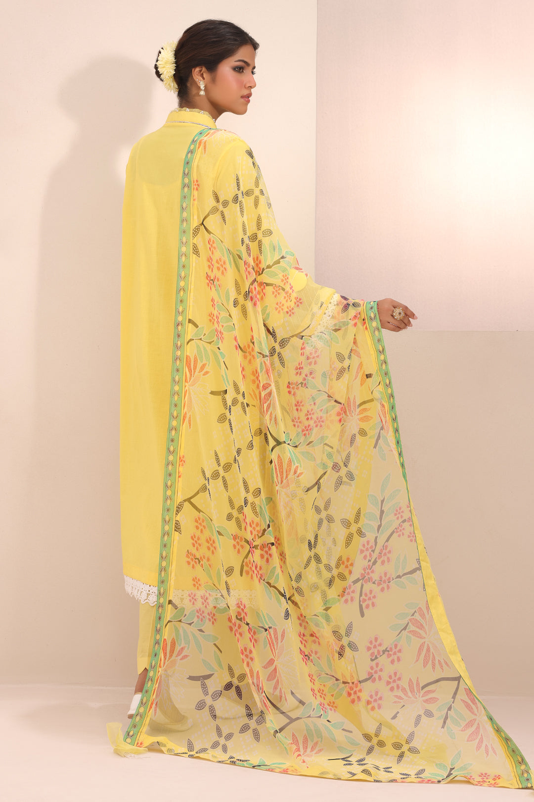 Zellbury | Unstitched 3 Piece Lawn | Embroidered Shirt Shalwar Dupatta - 1261 - by - Libasekhas UK - Registered Vendor of : Zellbury Women - 100% Original Designer Dresss