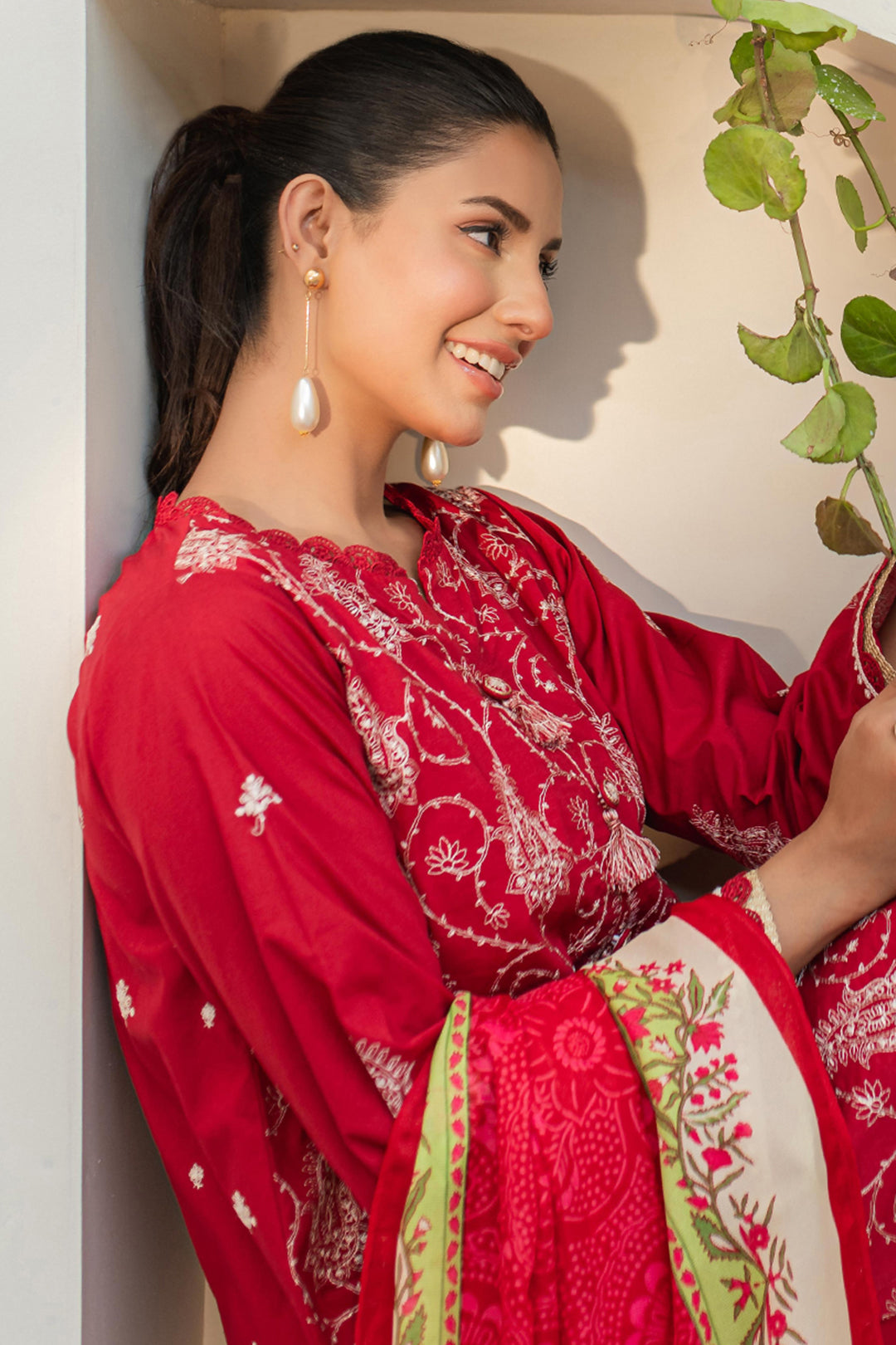 Zellbury | Unstitched 3 Piece Lawn | Embroidered Shirt Shalwar Dupatta - 1262 - by - Libasekhas UK - Registered Vendor of : Zellbury Women - 100% Original Designer Dresss