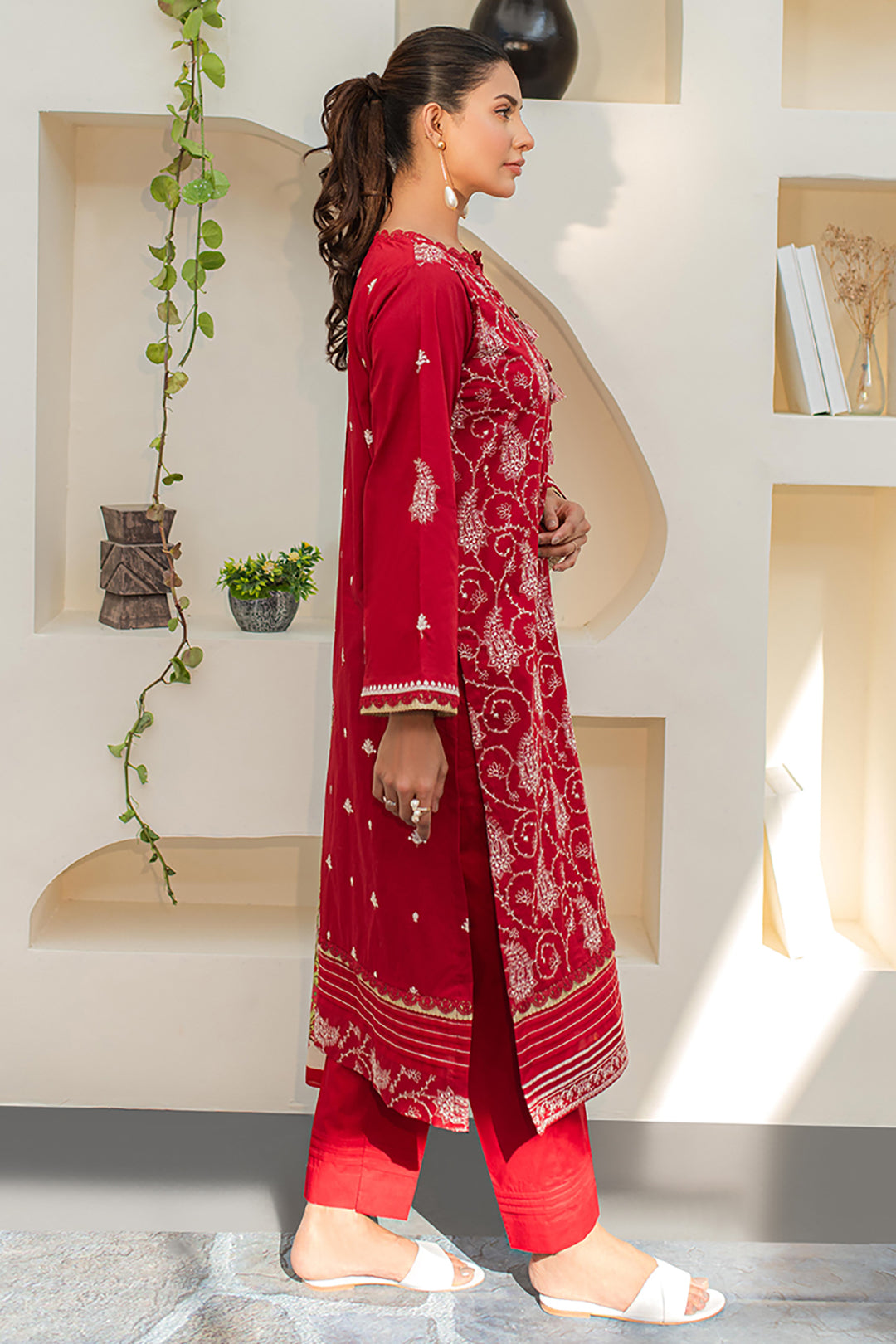 Zellbury | Unstitched 3 Piece Lawn | Embroidered Shirt Shalwar Dupatta - 1262 - by - Libasekhas UK - Registered Vendor of : Zellbury Women - 100% Original Designer Dresss