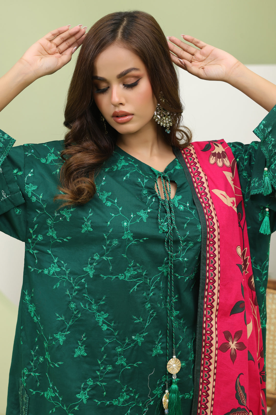 Zellbury | Unstitched 3 Piece Lawn | Embroidered Shirt Shalwar Dupatta - 1264 - by - Libasekhas UK - Registered Vendor of : Zellbury Women - 100% Original Designer Dresss