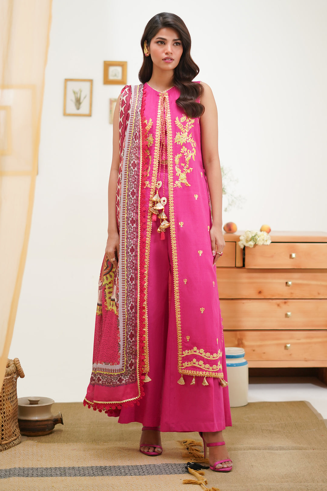 Zellbury | Unstitched 3 Piece Lawn | Embroidered Shirt Shalwar Dupatta - 1270 - by - Libasekhas UK - Registered Vendor of : Zellbury Women - 100% Original Designer Dresss