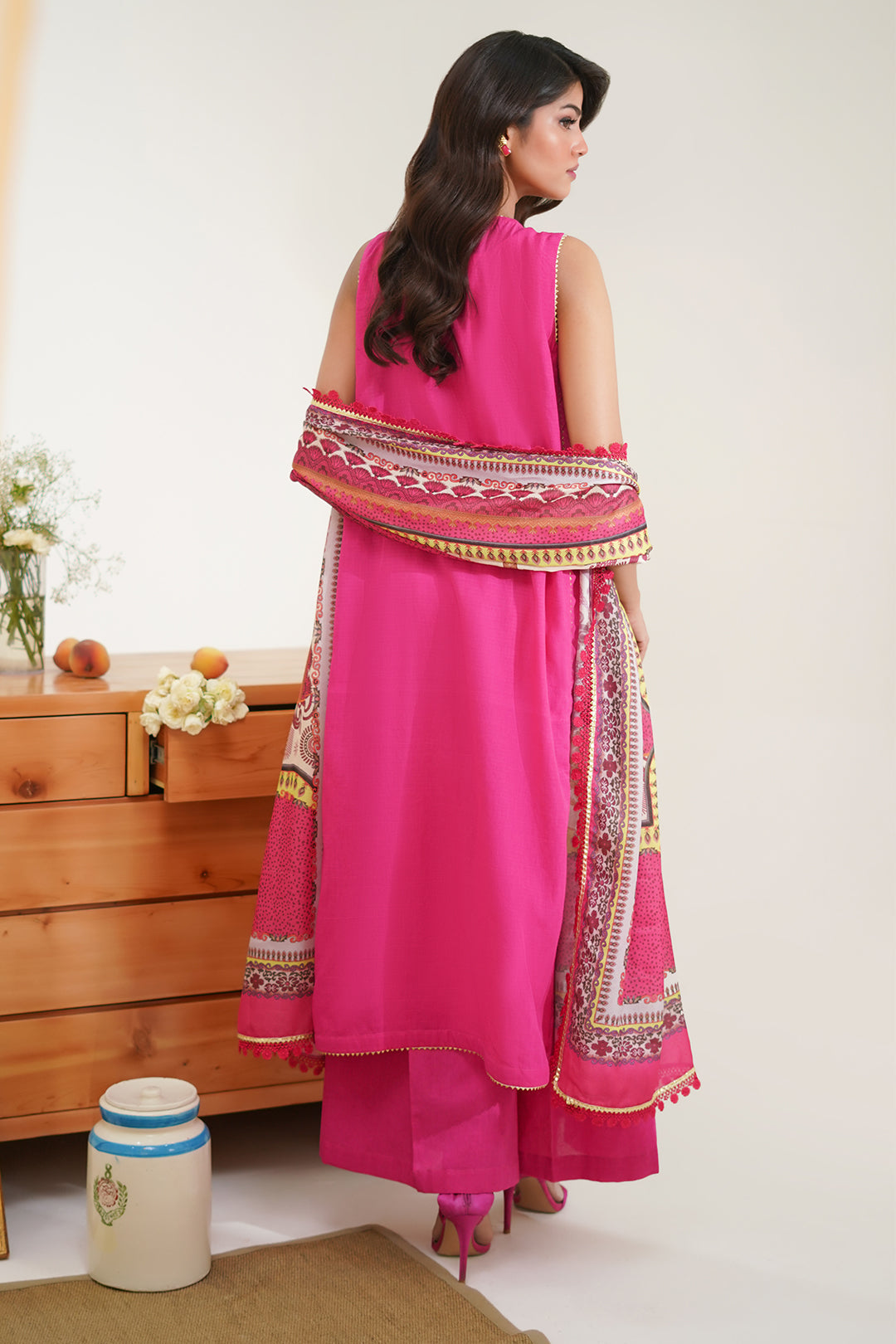 Zellbury | Unstitched 3 Piece Lawn | Embroidered Shirt Shalwar Dupatta - 1270 - by - Libasekhas UK - Registered Vendor of : Zellbury Women - 100% Original Designer Dresss
