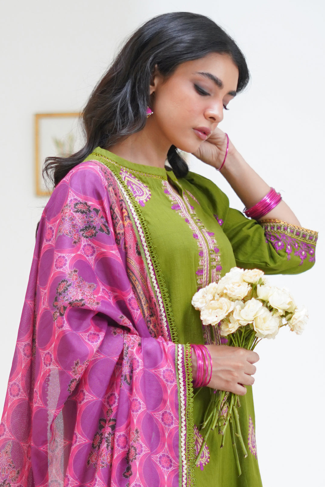 Zellbury | Unstitched 3 Piece Lawn | Embroidered Shirt Shalwar Dupatta - 1273 - by - Libasekhas UK - Registered Vendor of : Zellbury Women - 100% Original Designer Dresss