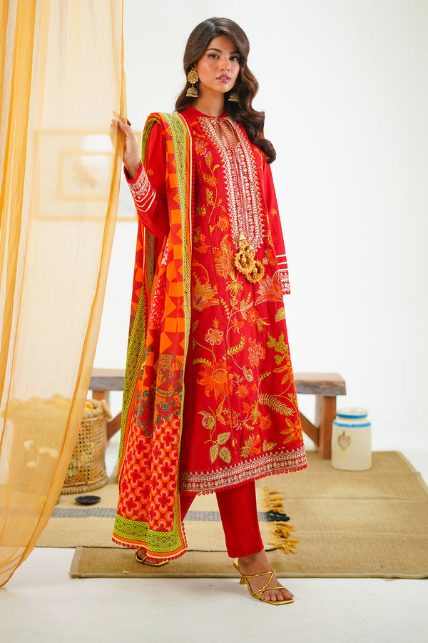 Zellbury | Unstitched 3 Piece Lawn | Embroidered Shirt Shalwar Dupatta - 1295 - by - Libasekhas UK - Registered Vendor of : Zellbury Women - 100% Original Designer Dresss
