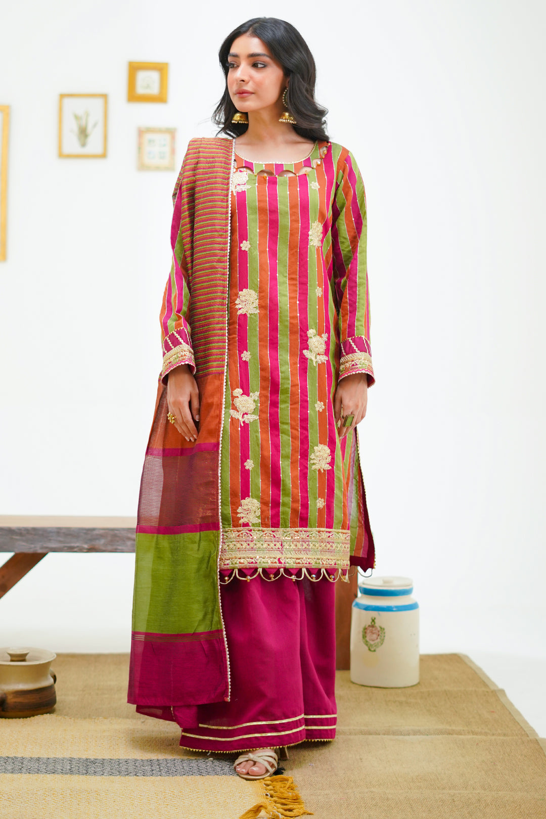 Zellbury | Unstitched 3 Piece Yarn | Embroidered Shirt Shalwar Dupatta - 1299 - by - Libasekhas UK - Registered Vendor of : Zellbury Women - 100% Original Designer Dresss
