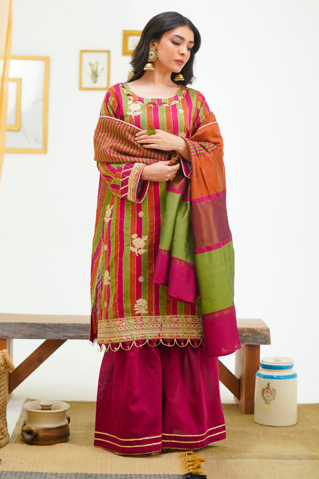 Zellbury | Unstitched 3 Piece Yarn | Embroidered Shirt Shalwar Dupatta - 1299 - by - Libasekhas UK - Registered Vendor of : Zellbury Women - 100% Original Designer Dresss