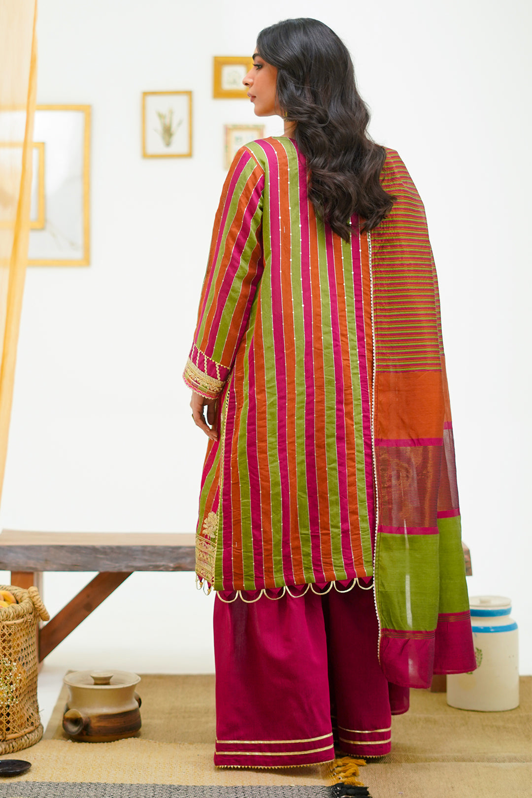 Zellbury | Unstitched 3 Piece Yarn | Embroidered Shirt Shalwar Dupatta - 1299 - by - Libasekhas UK - Registered Vendor of : Zellbury Women - 100% Original Designer Dresss