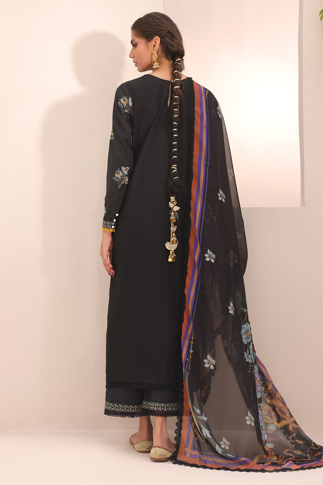 Zellbury | Unstitched 3 Piece Cambric | Embroidered Shirt Shalwar Dupatta - 1547 - by - Libasekhas UK - Registered Vendor of : Zellbury Women - 100% Original Designer Dresss