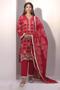 Zellbury | Unstitched 3 Piece Jacquard | Embroidered Shirt Shalwar Dupatta - 1803 - by - Libasekhas UK - Registered Vendor of : Zellbury Women - 100% Original Designer Dresss