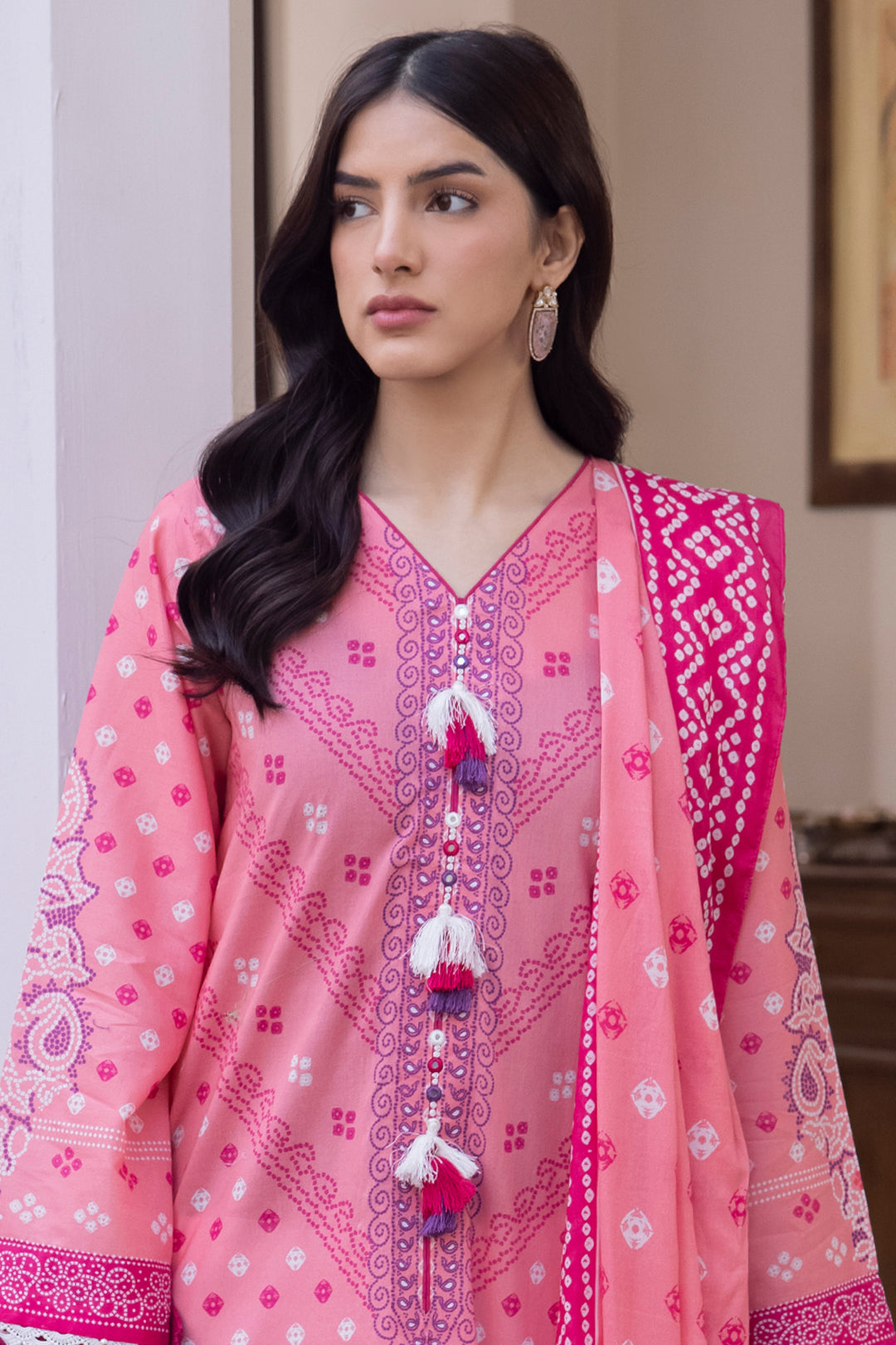 Zellbury | Unstitched 2 Piece Lawn | Shirt Dupatta - 1014 - by - Libasekhas UK - Registered Vendor of : Zellbury Women - 100% Original Designer Dresss