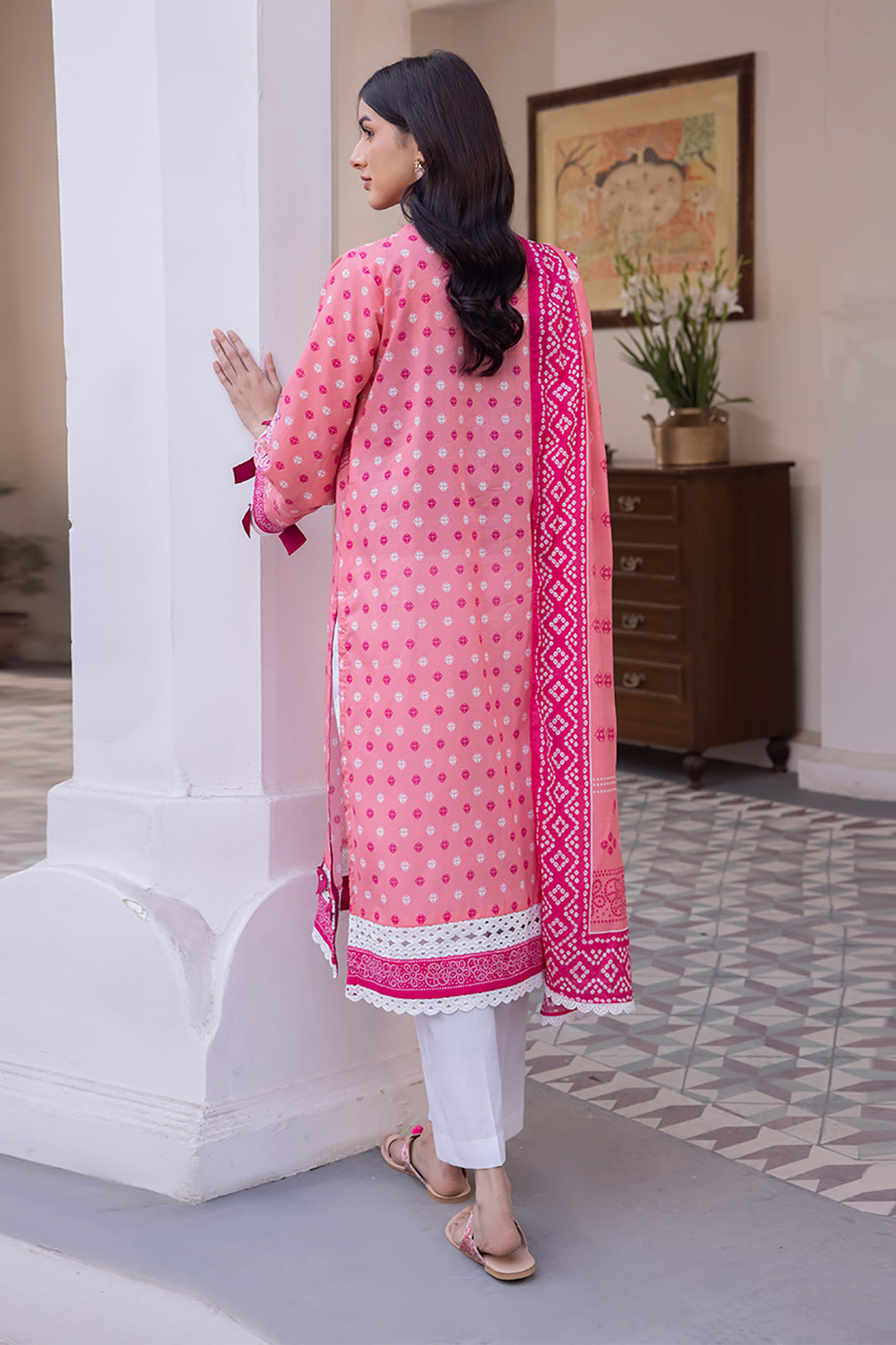 Zellbury | Unstitched 2 Piece Lawn | Shirt Dupatta - 1014 - by - Libasekhas UK - Registered Vendor of : Zellbury Women - 100% Original Designer Dresss