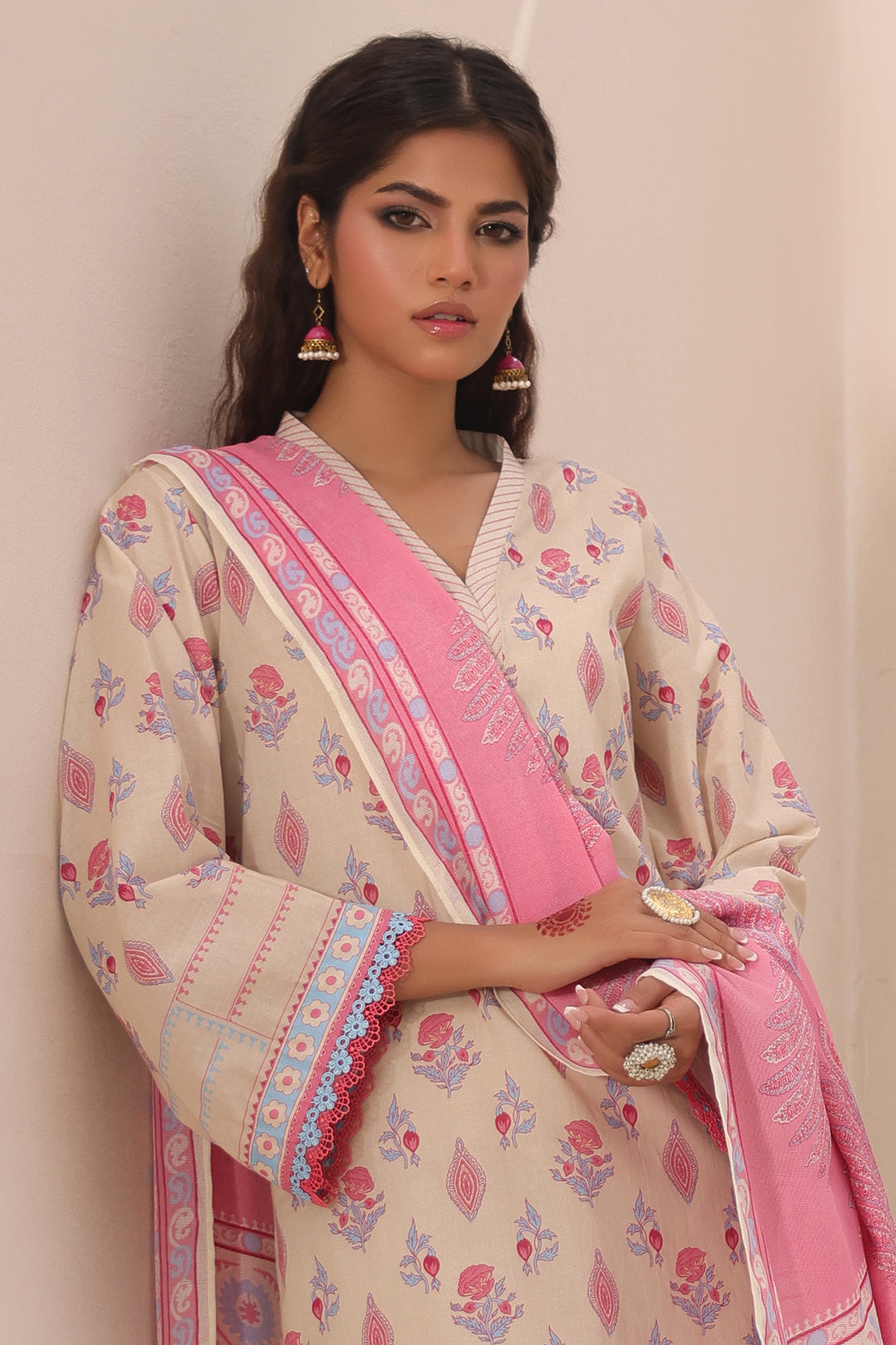 Zellbury | Unstitched 2 Piece Lawn | Shirt Dupatta - 1152 - by - Libasekhas UK - Registered Vendor of : Zellbury Women - 100% Original Designer Dresss