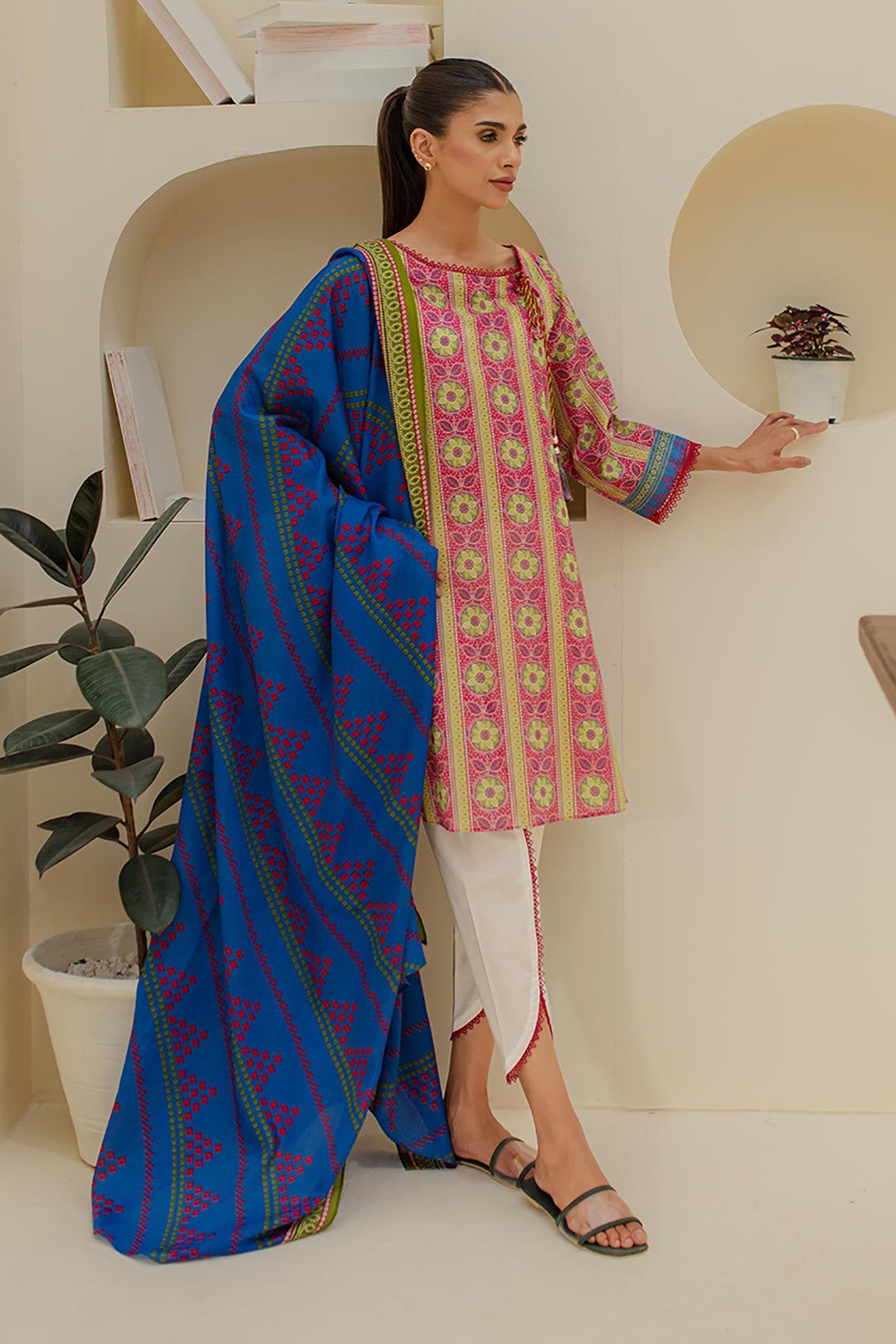 Zellbury | Unstitched 2 Piece Lawn | Shirt Dupatta - 1156 - by - Libasekhas UK - Registered Vendor of : Zellbury Women - 100% Original Designer Dresss