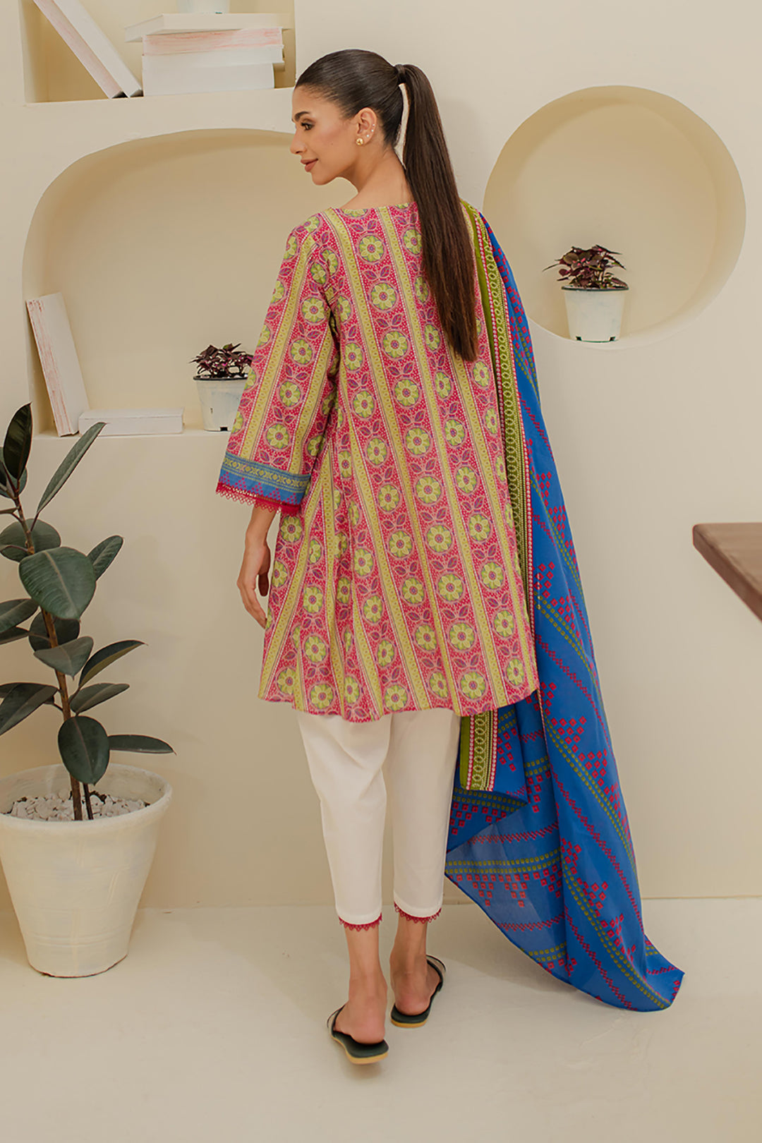 Zellbury | Unstitched 2 Piece Lawn | Shirt Dupatta - 1156 - by - Libasekhas UK - Registered Vendor of : Zellbury Women - 100% Original Designer Dresss