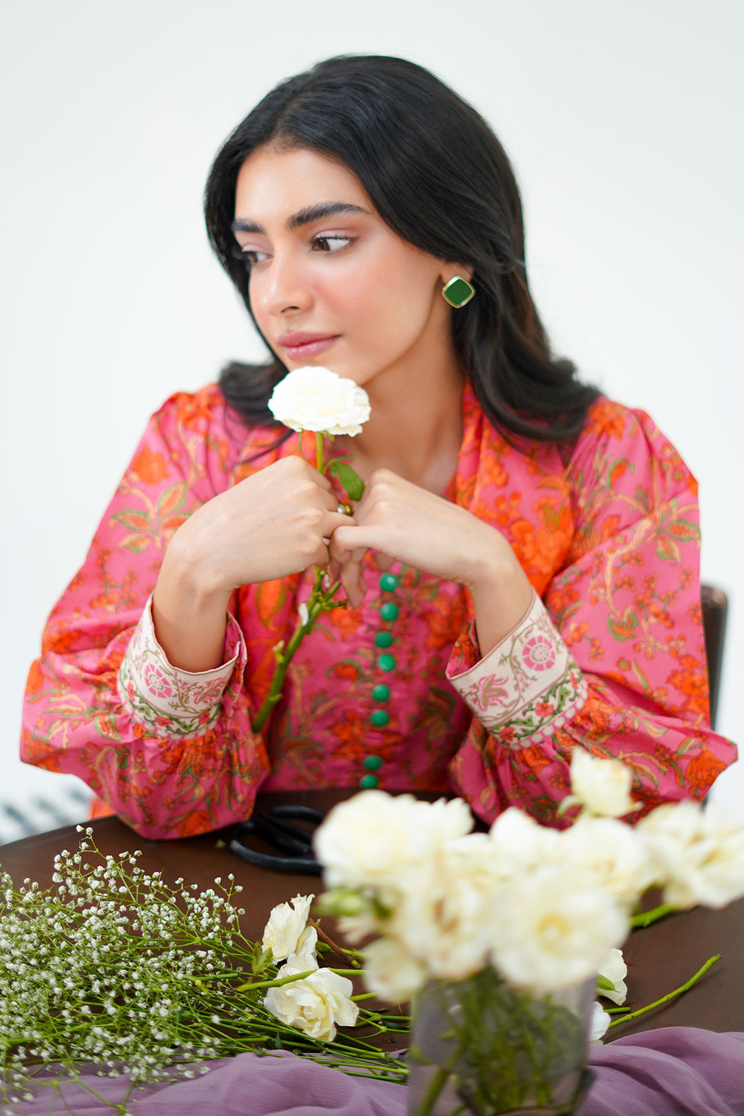 Zellbury | Unstitched 2 Piece Lawn | Shirt Dupatta - 1301 - by - Libasekhas UK - Registered Vendor of : Zellbury Women - 100% Original Designer Dresss