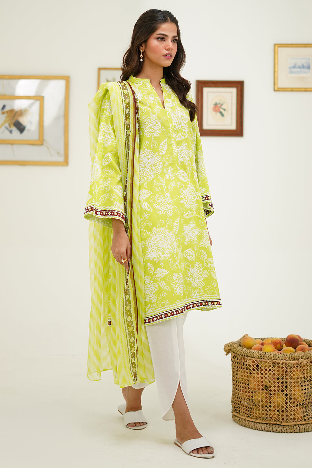 Zellbury | Unstitched 2 Piece Lawn | Shirt Dupatta - 1388 - by - Libasekhas UK - Registered Vendor of : Zellbury Women - 100% Original Designer Dresss