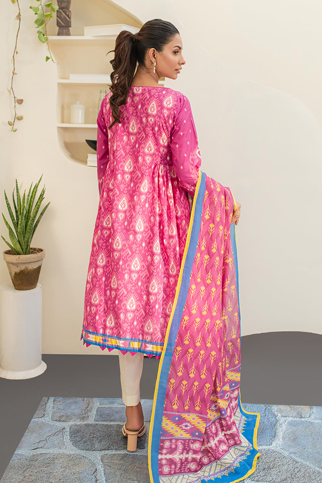 Zellbury | Unstitched 2 Piece Lawn | Shirt Dupatta - 1653 - by - Libasekhas UK - Registered Vendor of : Zellbury Women - 100% Original Designer Dresss