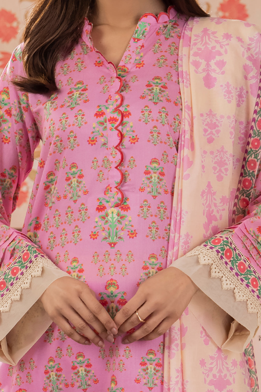 Zellbury | Unstitched 3 Piece Lawn | Shirt Shalwar Dupatta - 1070 - by - Libasekhas UK - Registered Vendor of : Zellbury Women - 100% Original Designer Dresss