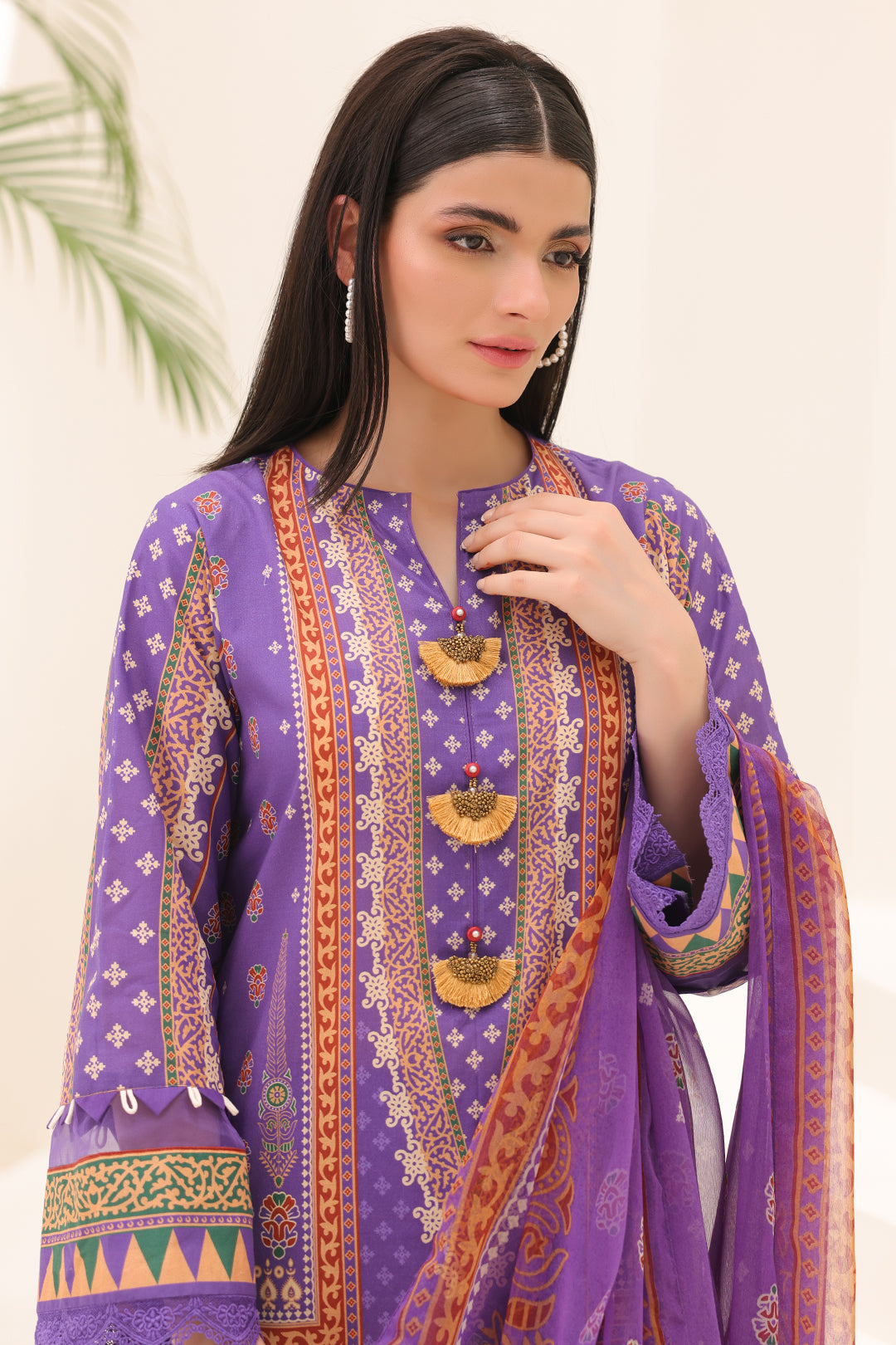 Zellbury | Unstitched 3 Piece Lawn | Shirt Shalwar Dupatta - 1189 - by - Libasekhas UK - Registered Vendor of : Zellbury Women - 100% Original Designer Dresss